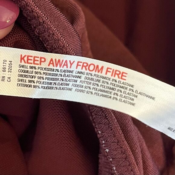 Intimately Free People Night Owl Sleeveless Crossover Bodysuit Nutmeg Small NWT - Picture 12 of 12